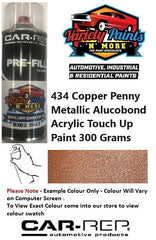 434 Copper Penny Metallic Alucobond Acrylic Touch Up Paint 300 Grams