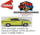 4576 Limelight suitable for Chrysler/Valiant 1970s 2K Direct Gloss 2:1 4 LITRE PART A