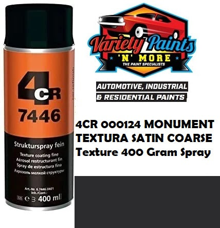 4CR 000124 MONUMENT TEXTURA SATIN COARSE Texture 400 Gram Spray