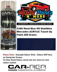 5389 Steel Blue OR Stahlblau Mercedes ACRYLIC Touch Up Paint 300 Grams