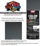 5728 Anthracite SEM Colourcoat Vinyl Aerosol 300 Grams 18S5024