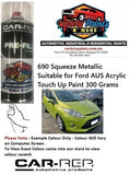 690 Squeeze Metallic Suitable for Ford AUS Acrylic Touch Up Paint 300 Grams