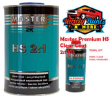Master Premium HS Clear Coat 750ML 2:1 Kit
