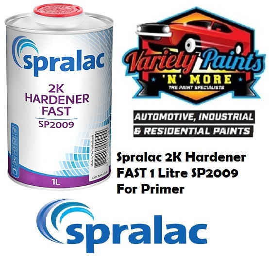 Spralac 2K Hardener FAST 1 Litre SP2009 For Primer