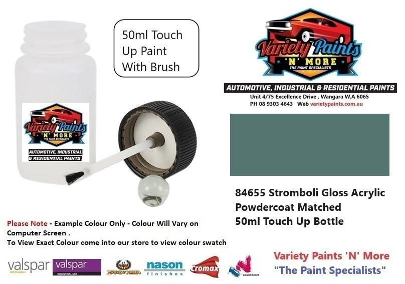 84655 Stromboli Gloss Acrylic Powdercoat Matched Touch Up bottle 50ml