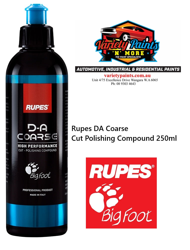 Rupes DA Coarse Cut Polishing Compound 250ml
