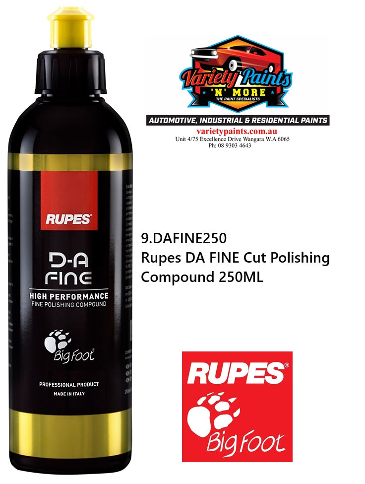 Rupes DA FINE Cut Polishing Compound 250ML