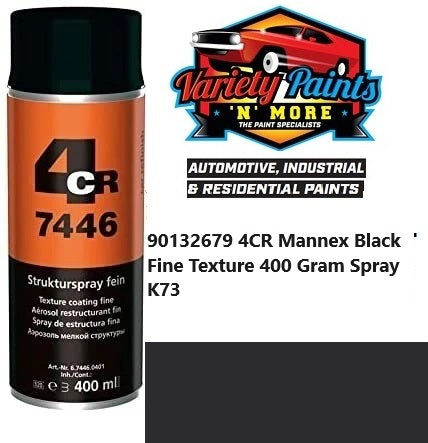 90132679 4CR Mannex Black Fine Texture 400 Gram Spray K73