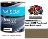 9068281K Brilliance Electro Dulux MATT Powdercoat Spray Paint 500ml