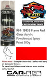 984-19959 Flame Red Gloss Acrylic Powdercoat Spray Paint 300g