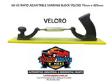 RAPID ADJUSTABLE SANDING BLOCK VELCRO 70mm x 420mm