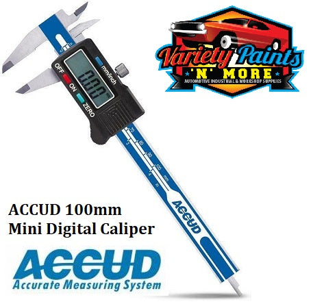 ACCUD 100mm Mini Digital Caliper