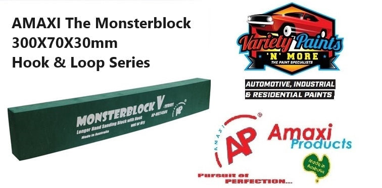 AMAXI The Monsterblock 450X70X30mm Hook & ﻿Loop Series