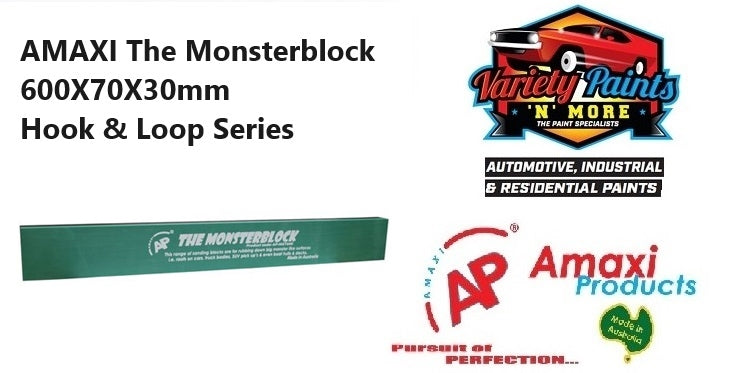 AMAXI The Monsterblock 590X70X35mm Hook & Loop Series