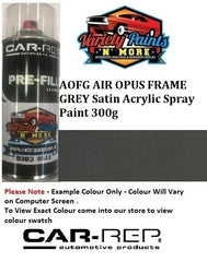 AOFG AIR OPUS FRAME GREY Satin Acrylic Spray Paint 300g