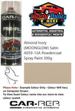 Almond Ivory (MOONGLOW) Satin A059-13A Powdercoat Spray Paint 300g 