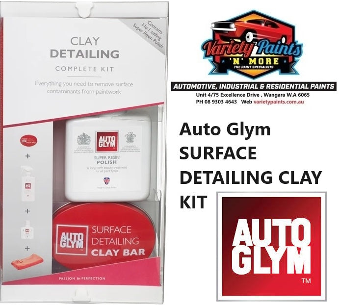 Auto Glym SURFACE DETAILING CLAY KIT