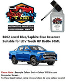 B002 Jewel Blue/Saphire Blue Basecoat Suitable for LDV Touch UP Bottle 50ML