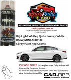 B15 Light White / Quite Luxury White BMW/MINI ACRYLIC Spray Paint 300 Grams