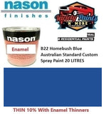 B22 Homebush Blue Australian Standard Custom Spray Paint 20 LITRES