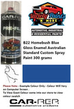 B22 Homebush Blue Gloss Enamel Australian Standard Custom Spray Paint 300 grams