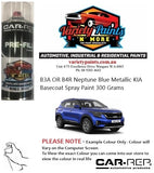 B3A OR B4R Neptune Blue Metallic KIA Basecoat Spray Paint 300 Grams