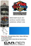 BBW BABY BLUE 303 ACRYLIC GLOSS 300G AEROSOL SPRAY CAN 