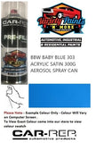 BBW BABY BLUE 303 ACRYLIC SATIN 300G AEROSOL SPRAY CAN