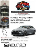 BMWE03 Arc Grey Metallic BMW ACRYLIC Aerosol Paint 300 Grams