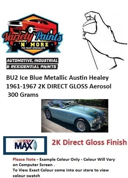 BU2 Ice Blue Metallic Austin Healey 1961-1967 2K