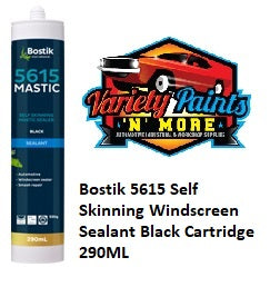 Bostik 5615 Self Skinning Windscreen Sealant Black Cartridge 290ML