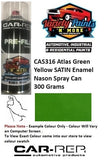 CAS316 Atlas Green Yellow MATT Enamel Nason Spray Can 300 Grams