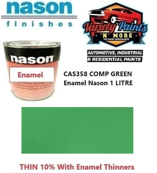 CAS358 COMP GREEN Enamel Nason 1 LITRE