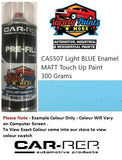 CAS507 Light BLUE Enamel MATT Touch Up Paint 300 Grams