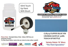 CLR529 FLIPPER BLUE VW CROMAX ACRYLIC 50ML TOUCH UP BOTTLE