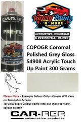 COPOGR Coromal Polished Grey Gloss S4908 Acrylic Touch Up Paint 300 Grams