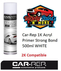 Car-Rep 1K Strong Bond Primer White Aerosol 500ML CR01011
