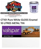 CT101 Pure White GLOSS Enamel 10 LITRES METAL TIN