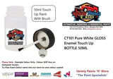 CT101 Pure White GLOSS Enamel Touch Up BOTTLE 50ML