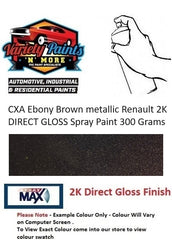 CXA Ebony Brown metallic Renault 2K DIRECT GLOSS Spray Paint 300 Grams
