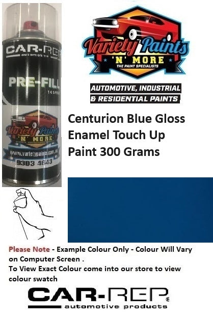 Centurion Blue Gloss Enamel Touch Up Paint 300 Grams 3IS 69a