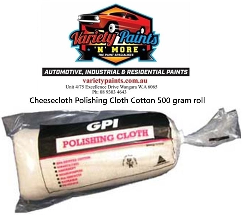 Cheesecloth Polishing Cloth Cotton 500 gram roll