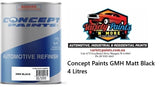 Concept Paints GMH Matt Black 4 Litres