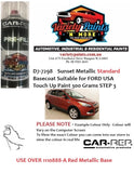 D7-7298 Sunset Metallic STANDARD Basecoat Suitable for FORD USA Touch Up Paint 300 Grams STEP 3