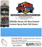 DENUBL Denyo USI Blue Enamel Custom Spray Paint 300 Grams