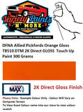 DFNA Allied Pickfords Orange TB510 DTM 2K Direct GLOSS Touch Up Paint 300 Grams