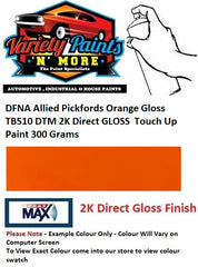 DFNA Allied Pickfords Orange TB510 DTM 2K Direct GLOSS Touch Up Paint 300 Grams