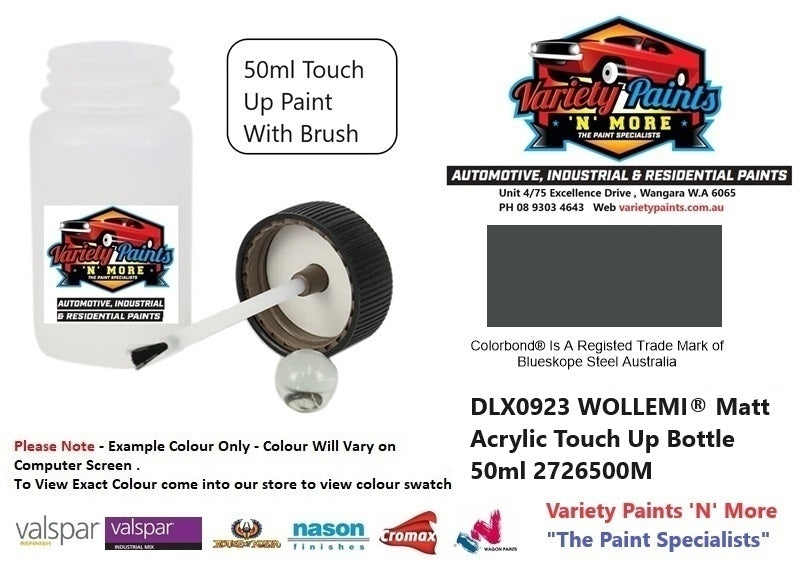 DLX0923 WOLLEMI® Matt Acrylic Touch Up Bottle 50ml 2726500M