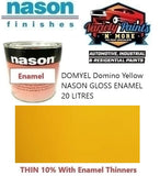 DOMYEL Domino Yellow NASON GLOSS ENAMEL 20 LITRES