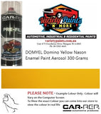 DOMYEL Domino Yellow Nason Enamel Paint Aerosol 300 Grams